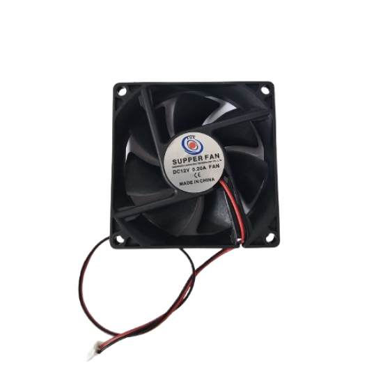 Ventilator 12V 80x80x25mm 