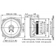 Kenwood KFC-S1056 Difuzoare Dual Cone de 10CM, 21W RMS