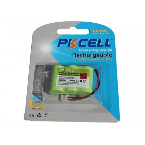 Grup de 3 acu 1/2xR6 600ma PKCELL 