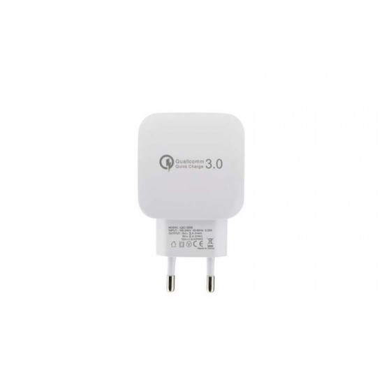 Incarcator priza 2.4A QC3.0  Incarcator priza 2.4A QC3.0