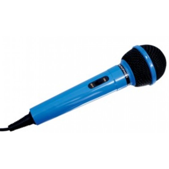 Microfon karaoke albastru 