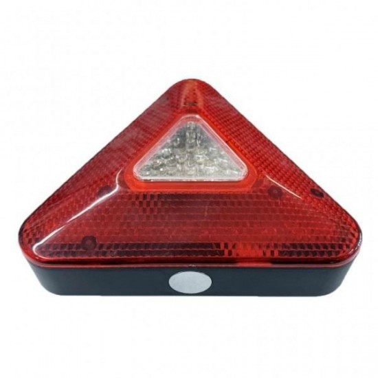 Triunghi de avertizare cu 39 leduri