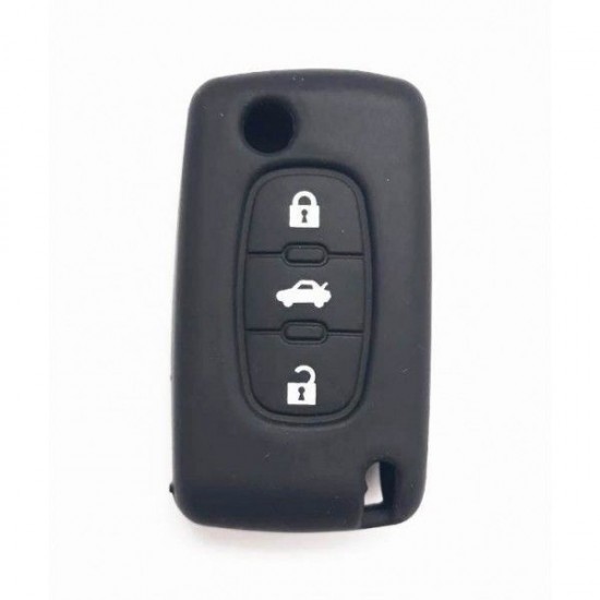 Husa silicon Peugeot/Citroen 3 but SIL 009 Husa silicon Peugeot/Citroen 3 but SIL 009